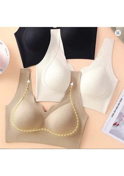 Hafif Dikişsiz Hiç Yok Hissi Veren Iz Yapmaz Zarif Vücudu Saran 1 Adet Yumoş Sütyen fırsatları