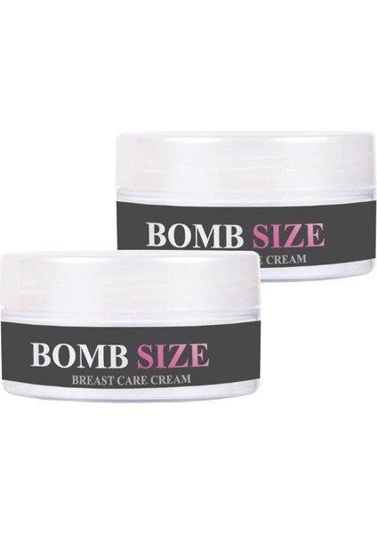 Bombsize Göğüs Büy.ütme Sıkıla.ştırıcı Bakım Kremi 50 ml x 2 Adet