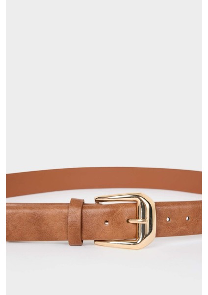 Kadın Büyük Toka Suni Deri Jean Kemeri F3280AXNS modelleri