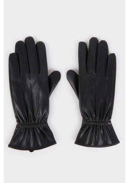 Kadın Suni Deri Eldiven F3188AX25WN