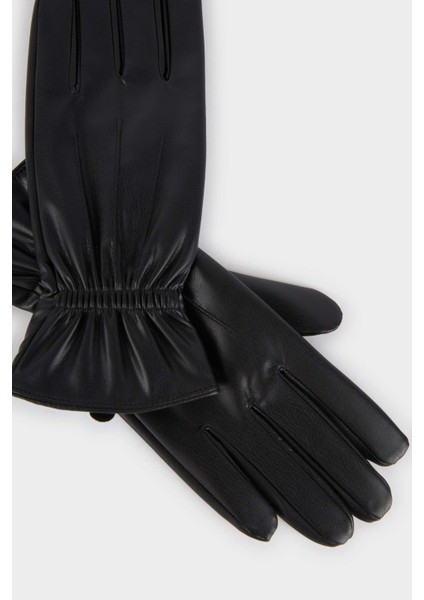 Kadın Suni Deri Eldiven F3188AX25WN modelleri