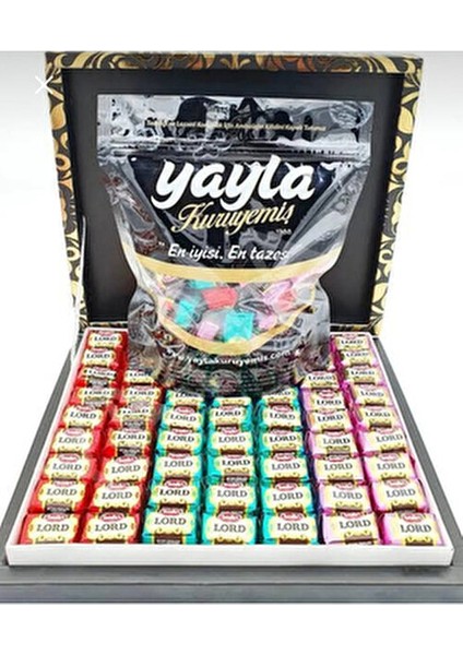 Lord Bayramlık Çikolata Çeşitli Aromalarla 1000 gr Türkiye Menşeli modelleri