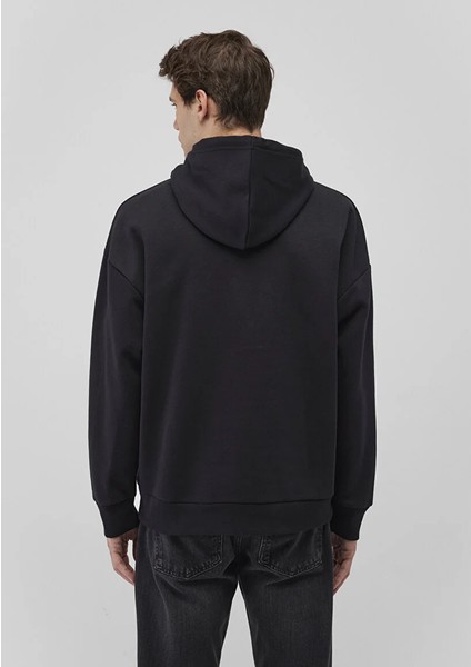 Mavi Logo Baskılı Siyah Sweatshirt 0610958-900