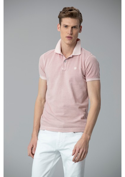 Vernon Spor Polo Erkek Tişört Gri