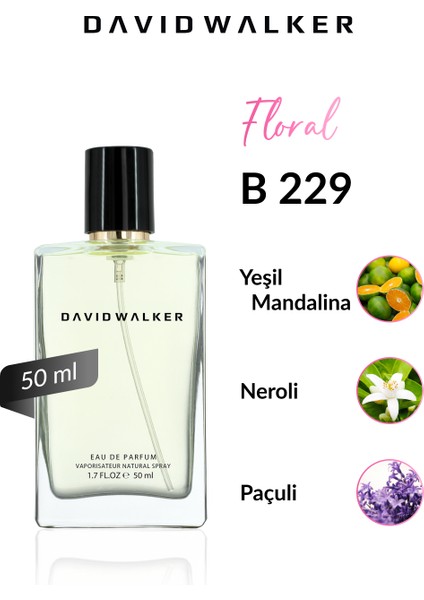 B229 Solomon 50 ml Kadın Parfüm | Floral