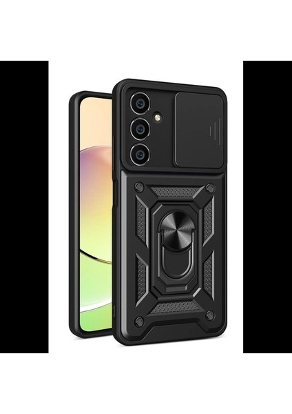 Samsung Galaxy A05S Kılıf Pars Lens Yüzüklü Silikon