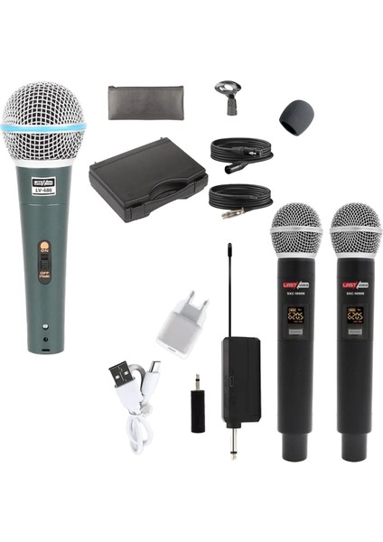 Ample Center Paket-4 Aktif Hoparlör ve Mixer Full Ses Sistemi Seti fırsatları