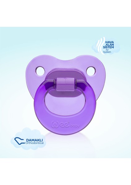 Akide Damaklı Emzik-Mor 18+ Ay fırsatları