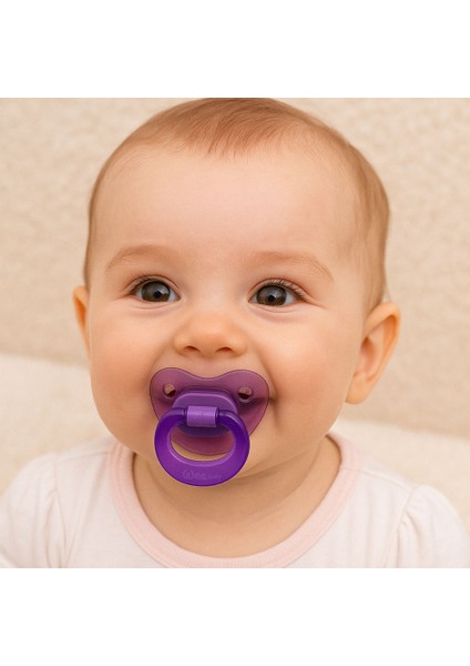 Akide Damaklı Emzik-Mor 18+ Ay