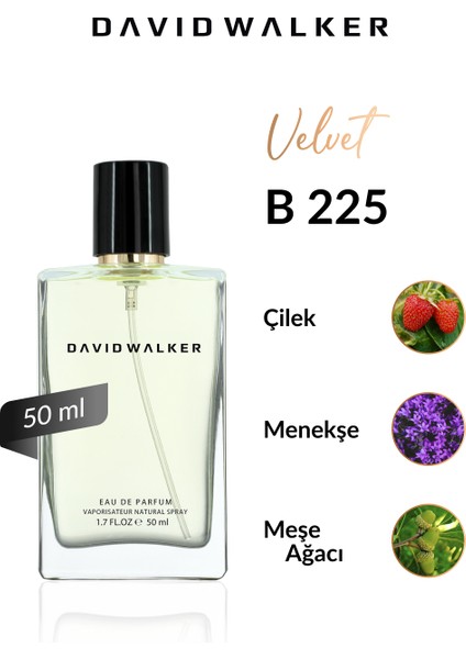 B225 Hannowen 50 ml Kadın Parfüm | Velvet