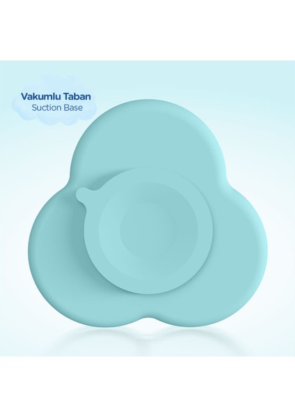 Nanninom Silikon Sürprizli Tabak Mavi