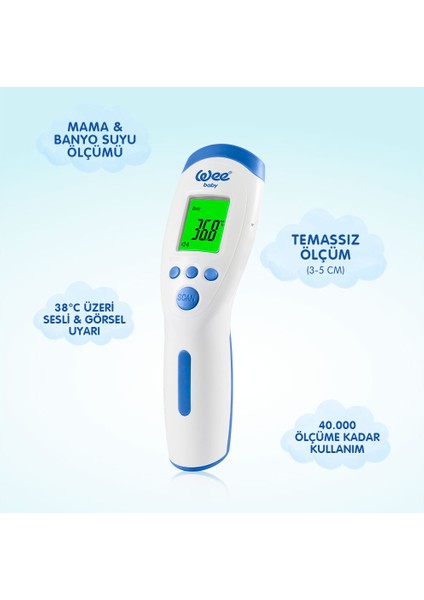 131 Dijital Temassız Termometre