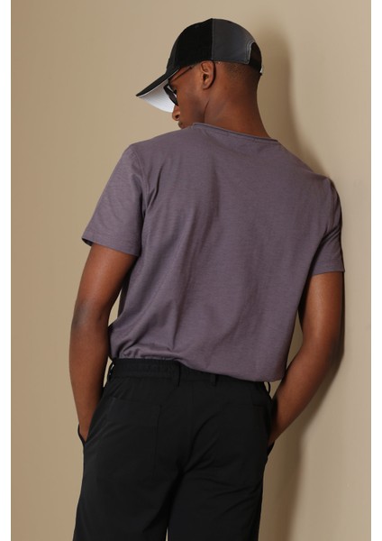 Junya Erkek Basic Tişört Siyah