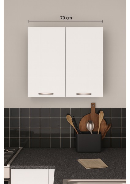 70LİK Üst Modül, Mutfak Dolabı, Çok Amaçlı Dolap, Kiler Dolabı fiyatları