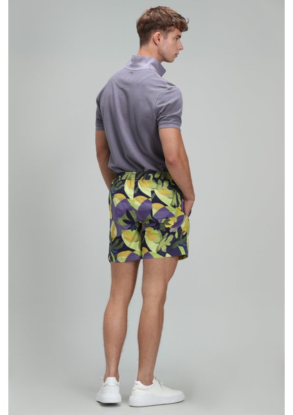 Nice Erkek Deniz Şortu Mor