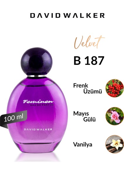 B187 Sierra 100 ml Kadın Parfüm | Velvet