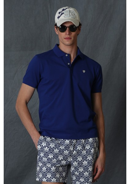 Laon Smart Erkek Polo Tişört Siyah