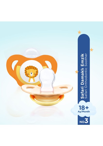 Safari Emzik No:3 Turuncu 18+ Ay fırsatları