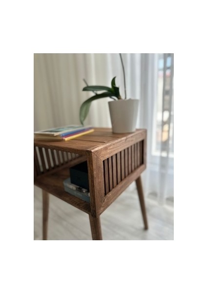 Ahşap Terek Bambu Renkli Country Tasarım 65x55x8.5 cm Çok Amaçlı Depolama modelleri