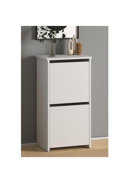 Port Çok Amaçlı Beyaz Mutfak Dolabı Modern Tasarım 48x32x91 cm Suntalam Malzemeden indirimleri