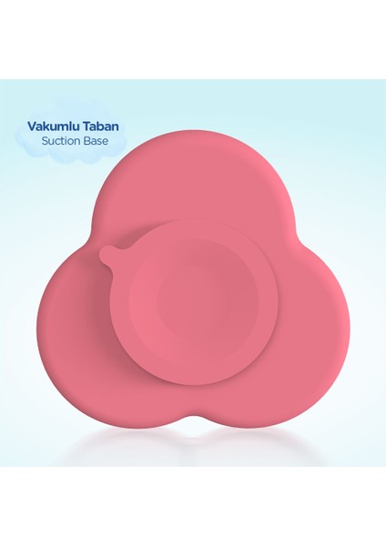 Nanninom Silikon Sürprizli Tabak Pembe
