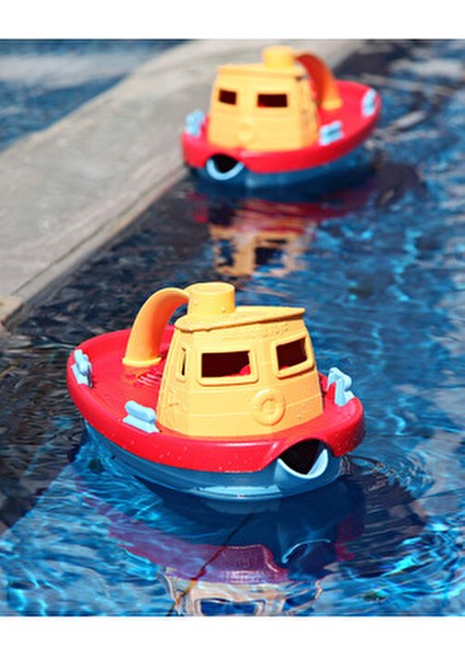 Neşeli Gemi Su Oyunları İçin Güvenli Oyuncak 13x12x23 cm Renkli Tasarım