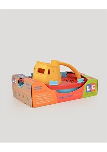 Neşeli Gemi Su Oyunları İçin Güvenli Oyuncak 13x12x23 cm Renkli Tasarım