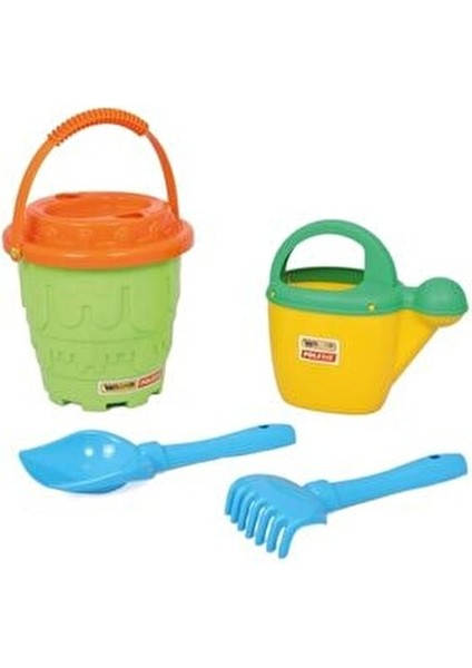 Kum Kova Seti 20,5x17x32,5 cm Renkli Plaj Oyun Malzemesi 2-7 Yaş İçin fırsatları