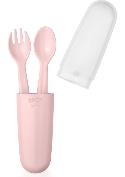 Saklama Kutulu Çatal Kaşık Seti Pembe modelleri