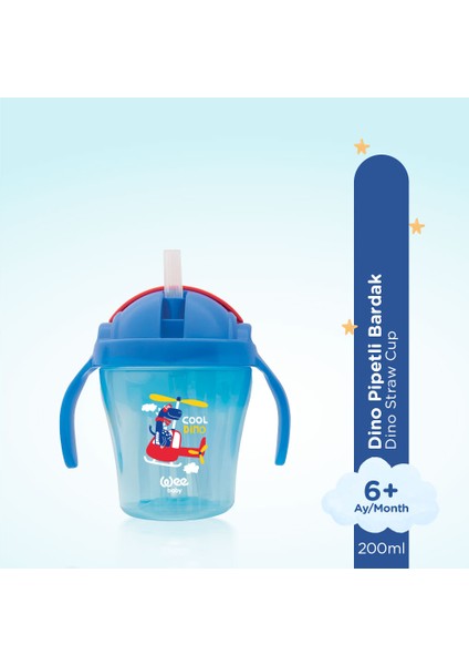 Pipetli Bardak 200 ml - MAVİ modelleri