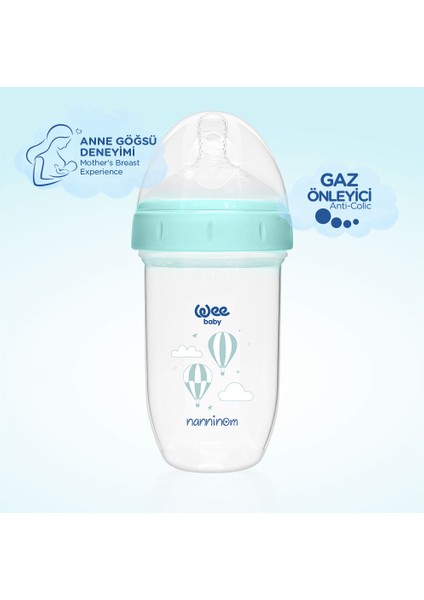 Nanninom Antikolik Geniş Ağızlı Biberon 250 ml