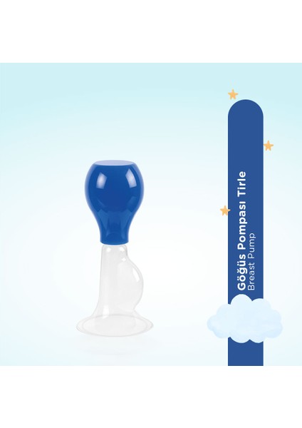 Silikon Göğüs Pompası Tirle - MAVİ indirimleri