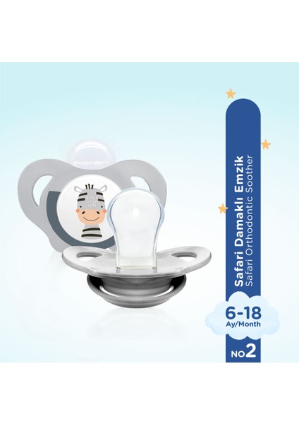 Safari Emzik No:2 Gri 6-18 Ay indirimleri