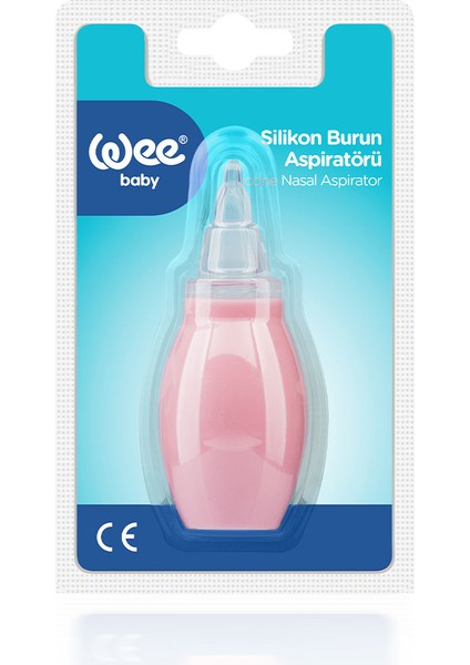Silikon Burun Aspiratörü Pembe