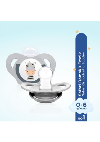 Safari Emzik No:1 Gri 0-6 Ay indirimleri