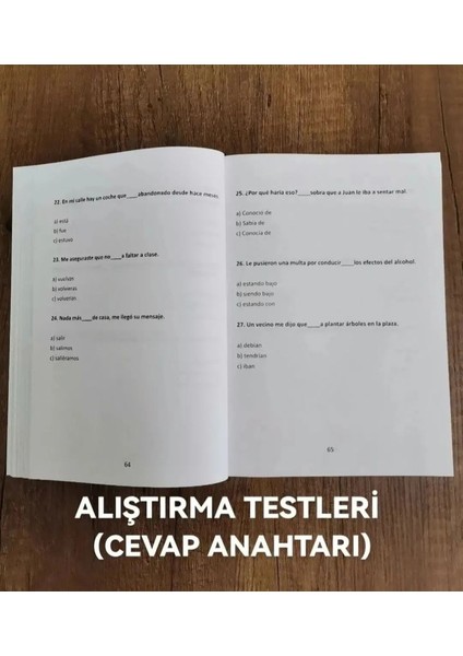 Ispanyolca Gramer Dilbilgisi - Diyaloglar - Kelime - Okunuşlar - Test - Sınavlar - Kitaplar