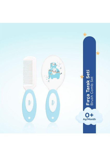 Fırça Tarak Seti Mavi indirimleri