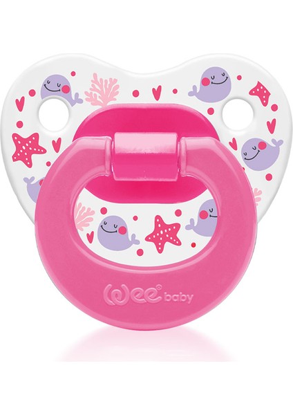 Desenli Damaklı Emzik No:1 Pembe 0-6 Ay modelleri