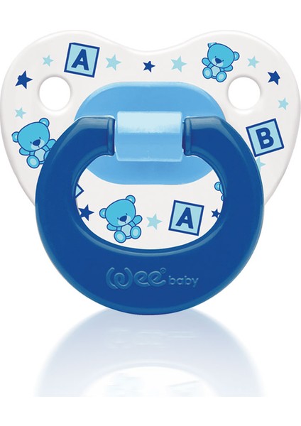 Desenli Damaklı Emzik No:3 Mavi 18+ Ay modelleri