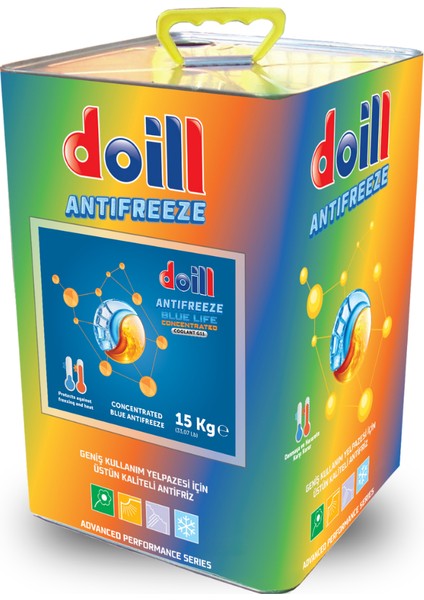 Konsantre - Saf 15 Kilogram Mavi Antifriz - G11 (Üretim Yılı: 2025)