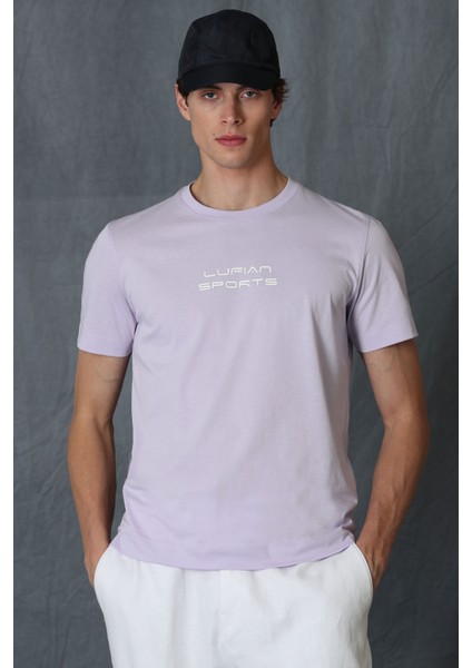 Tony Modern Grafik T- Shirt Koyu Mavi