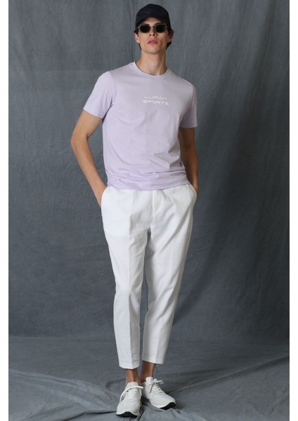 Tony Modern Grafik T- Shirt Koyu Mavi