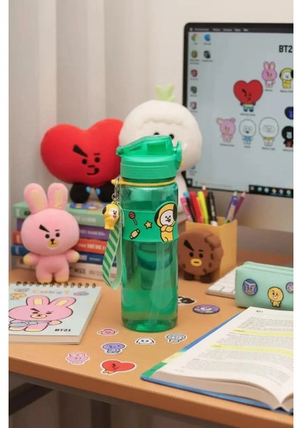 BT21 Lisanslı Plastik Şişe (800ML) - Chimmy