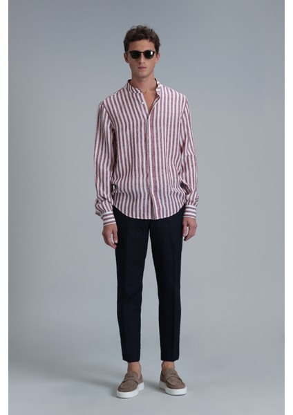 Fast Erkek Basic Gömlek Comfort Fit Bej