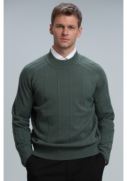 Time Tam Balikçi Erkek Kazak Siyah