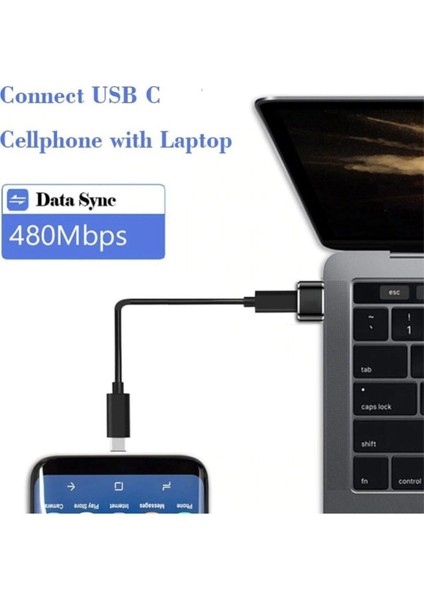 Erkek USB To Dişi Type-C Çevirici Data Otg Adaptör Dönüştürücü fiyatları
