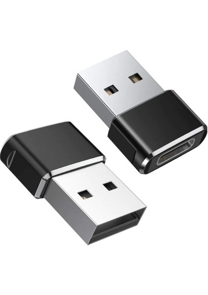 Erkek USB To Dişi Type-C Çevirici Data Otg Adaptör Dönüştürücü
