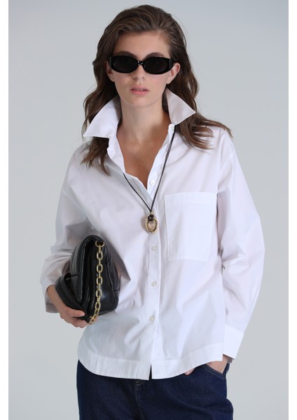 Raval Kadın Gömlek Beyaz