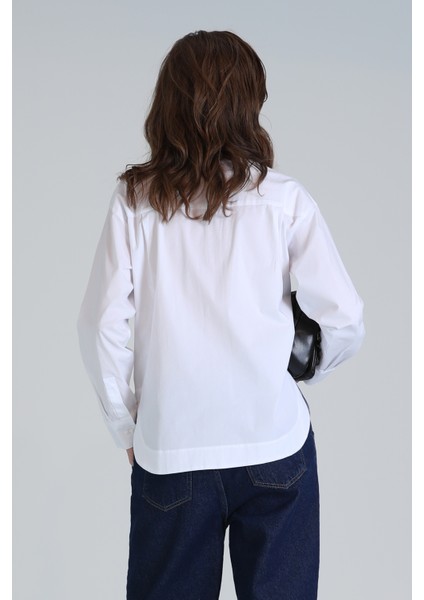 Raval Kadın Gömlek Beyaz