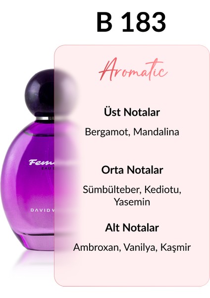 B183 Nuanse 100 ml Kadın Parfüm | Aromatic fiyatları